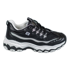 Yes Mile Tenisky se třpytkami černá