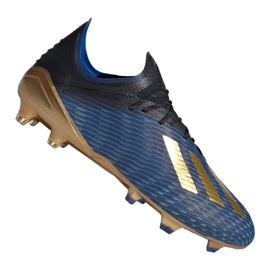 Boty adidas X 19.1 Fg M F35313 navy blue námořnická modrá modrý Boty adidas X 19.1 Fg M F35313 navy blue námořnická modrá modrý