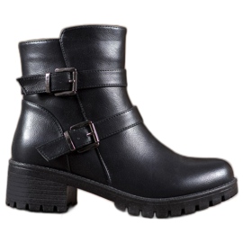 Abloom Pracovníci ekologické kůže černý