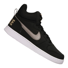 Boty Nike Court Borough Mid M 838938-005 černý