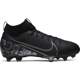 Kopačky Nike Mercurial Superfly 7 Academy FG / MG Jr AT8120-001 černá černá Kopačky Nike Mercurial Superfly 7 Academy FG / MG Jr AT8120-001 černá černá