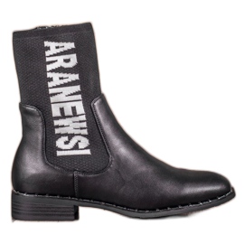 Vysoké boty VINCEZA černý