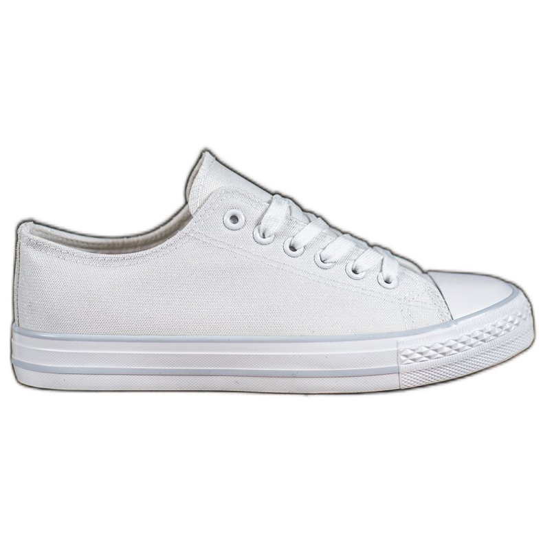 SHELOVET Bílé tenisky bílý