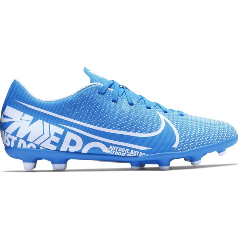Kopačky Nike Mercurial Vapor 13 Club FG / MG M AT7968-414 modrý modrý