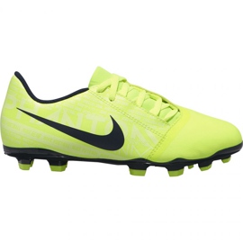 Kopačky Nike Phantom Venom Club Fg Jr AO0396-717 žluť žluť