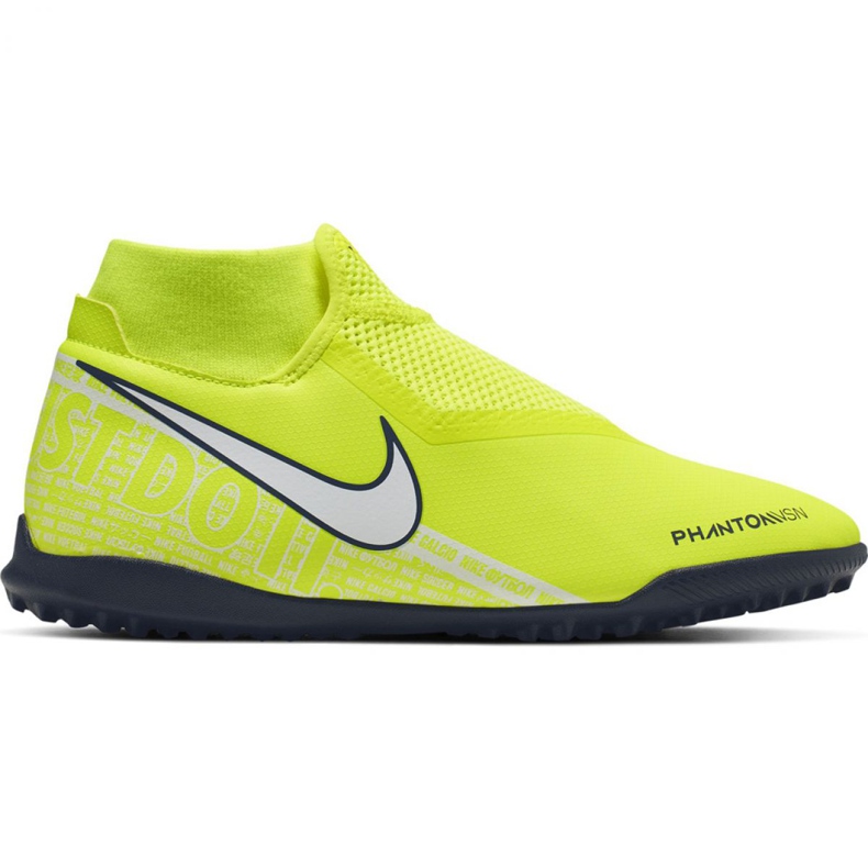 Kopačky Nike Phantom Vsn Academy Df Tf M AO3269-717 žlutá žlutá