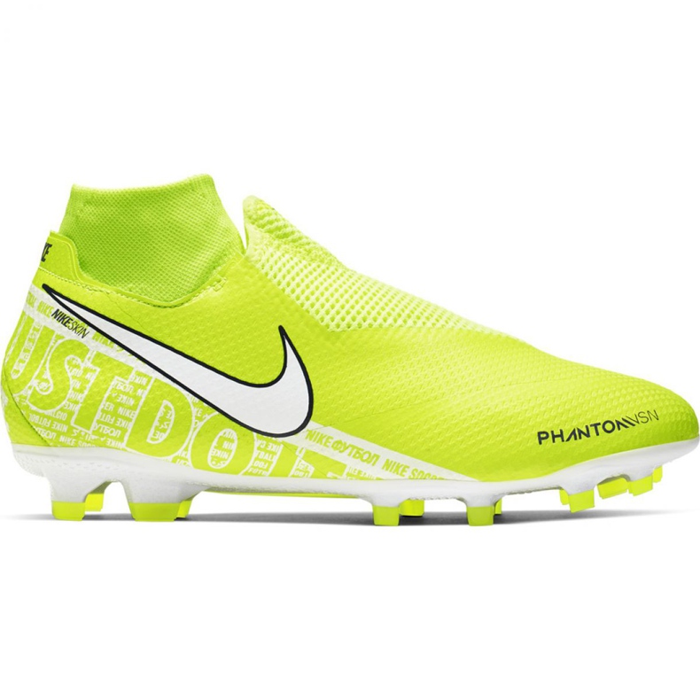 Kopačky Nike Phantom Vsn Pro Df Fg M AO3266-717 žlutá žlutá