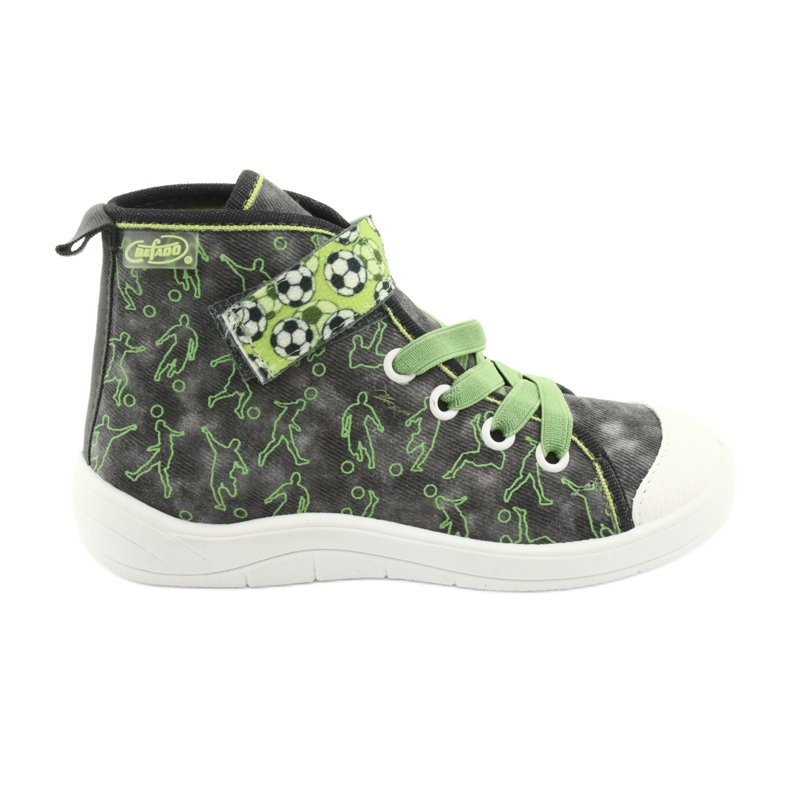 Befado Sneakers dětské pantofle 268x070 šedá