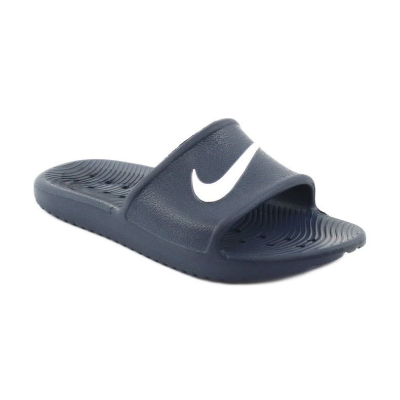 Pantofle Nike Kawa Shower 832528 400 bílý námořnická modrá