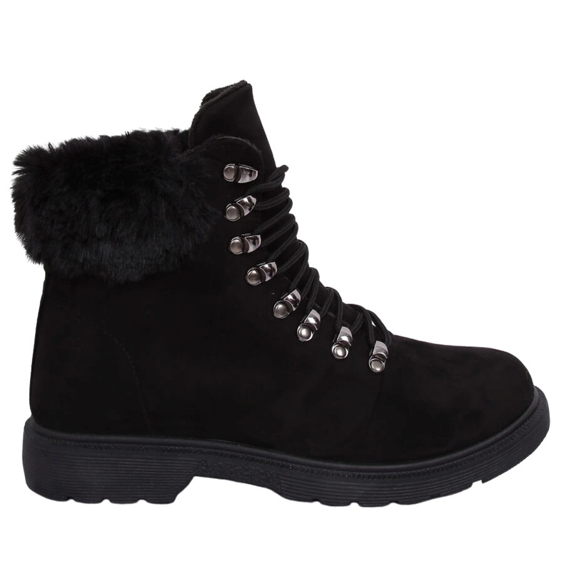 Černé dámské boty Y260-9 Black černá