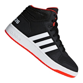 Boty adidas Hoops Mid 2.0 K Jr B75743 černý