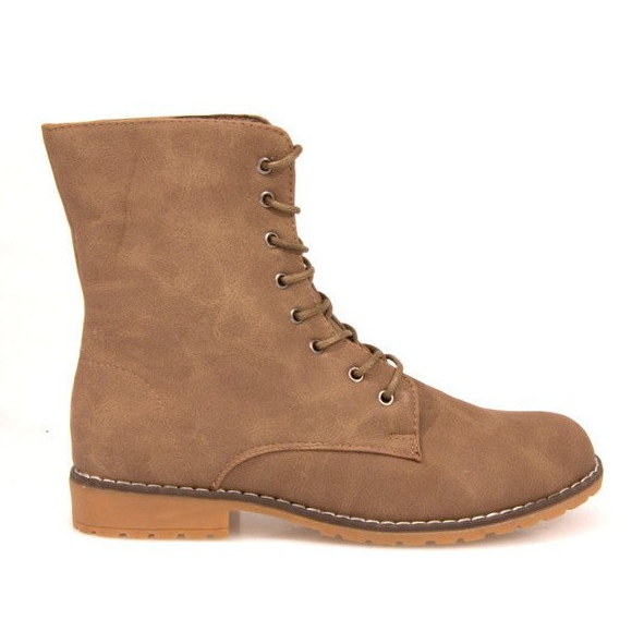 Teplé boty Military Q99 Khaki vícebarevný zelená