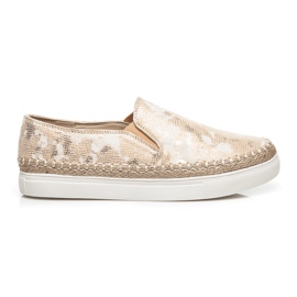 Vices Slip Ony jako espadrilky žluť