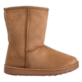 SHELOVET Klasický Mukluki hnědý