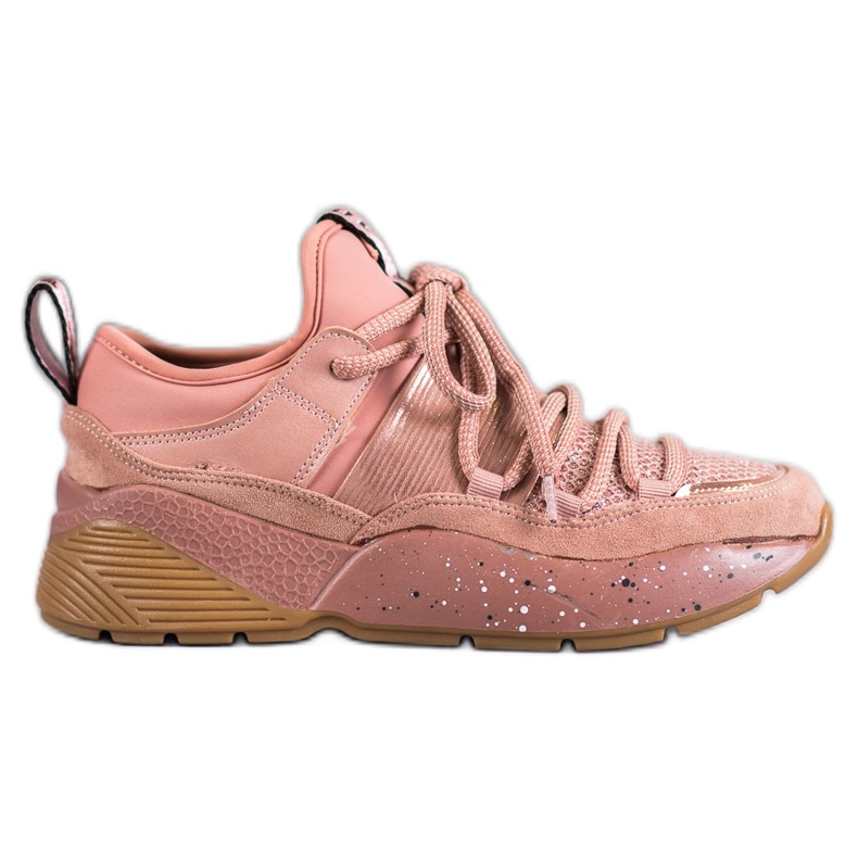 SHELOVET Nazouvací sportovní obuv růžový