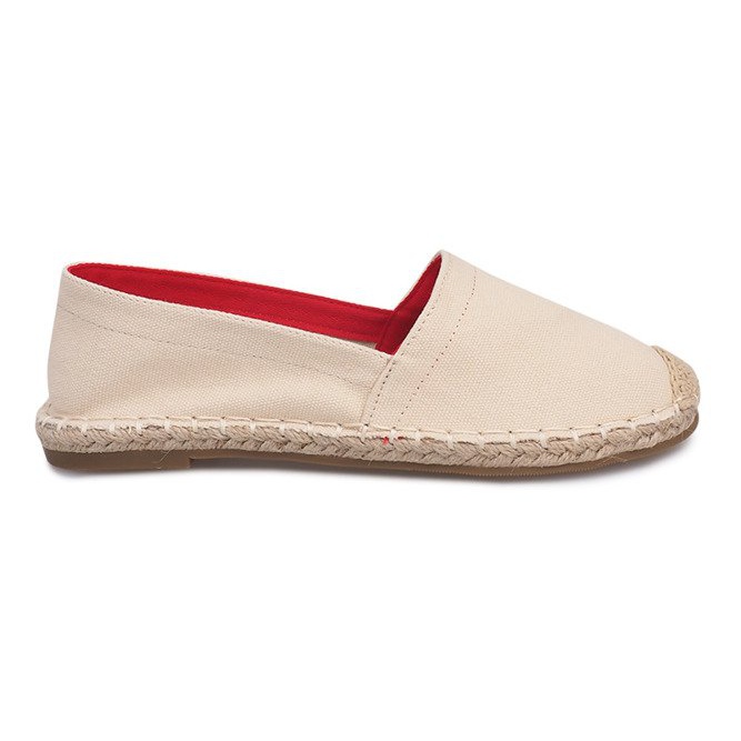 Espadrilles Sandály F169-6 Béžová béžový Espadrilles Sandály F169-6 Béžová béžový