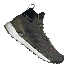 Trekové boty adidas Terrex Free Hiker M EF0774 černý šedá vícebarevný zelený