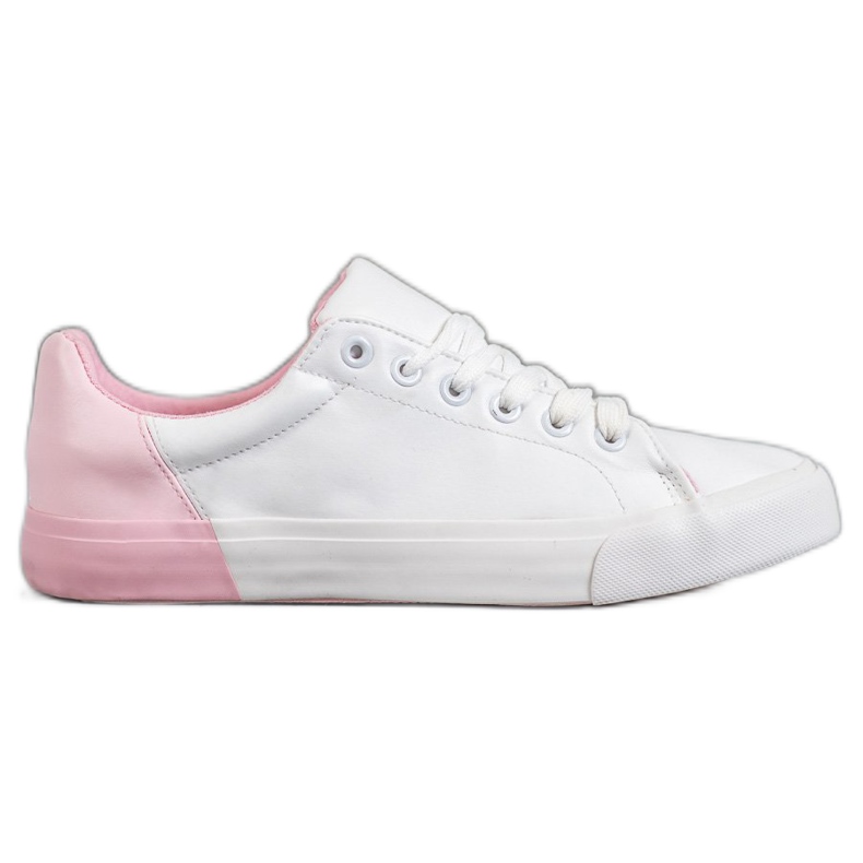 Bestelle Eko kožené tenisky bílý