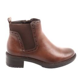 Hnědé boty Jodhpur boty Filippo 957 hnědý