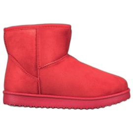 SHELOVET Červený Mukluki červené SHELOVET Červený Mukluki červené