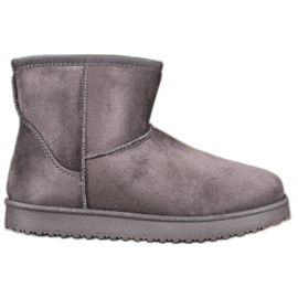 SHELOVET Šedý Mukluki šedá