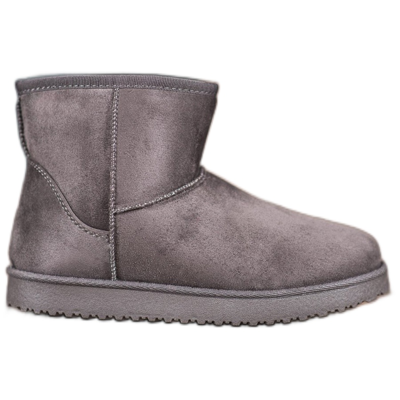 SHELOVET Šedý Mukluki šedá