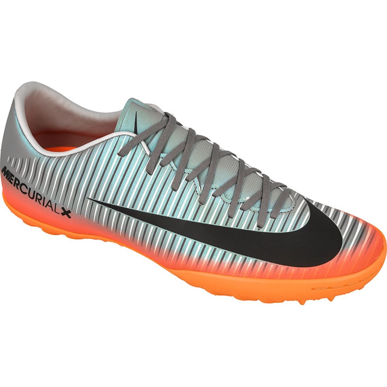 Kopačky Nike MercurialX Victory Vi CR7 Tf M 852530-001 vícebarevný šedá Kopačky Nike MercurialX Victory Vi CR7 Tf M 852530-001 vícebarevný šedá