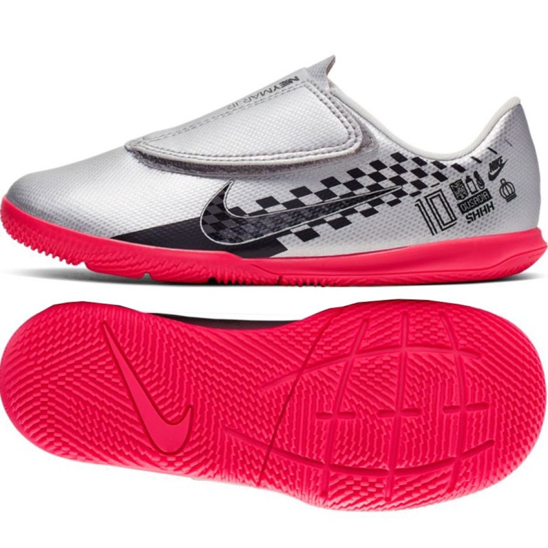 Boty Nike Mercurial Vapor 13 Club Ic Jr AT8171-006 šedá šedá