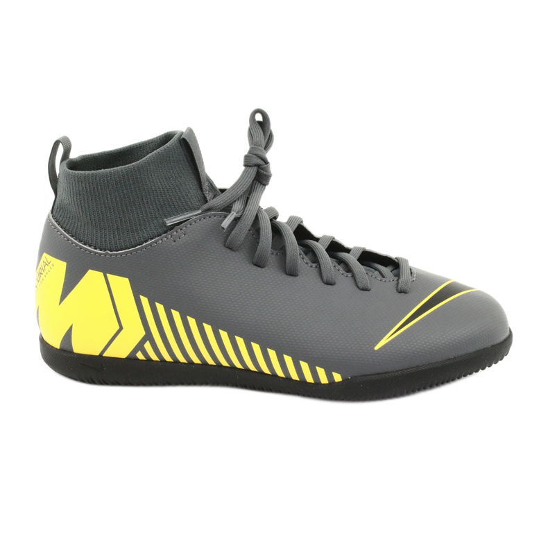 Sálová obuv Nike Mercurial Superfly X 6 Club Ic Jr AH7346-070 šedá