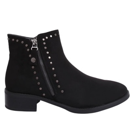 Dámské černé boty Chelsea 5637 Black černý