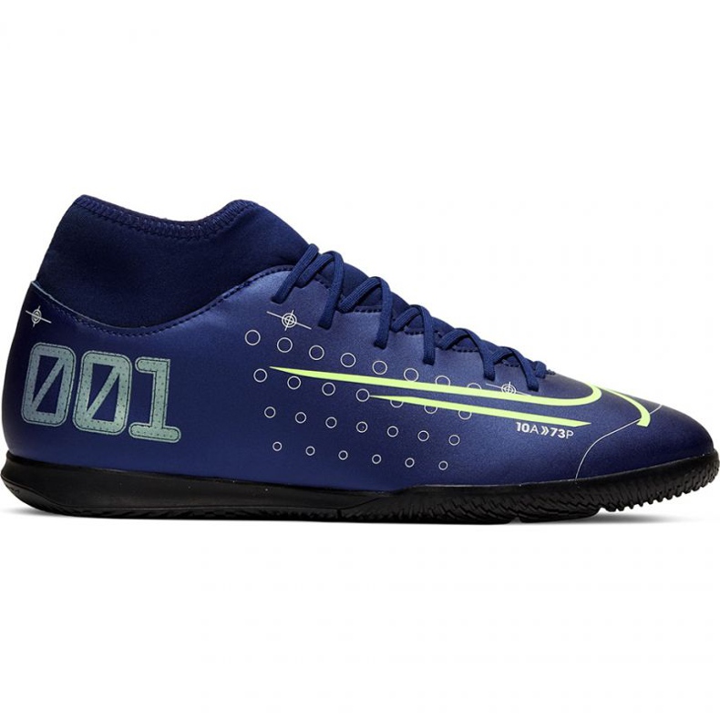 Sálová obuv Nike Mercurial Superfly 7 Club Mds Ic Jr BQ5417-401 námořnická modrá modrý