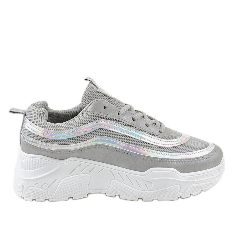 Šedá dámská sportovní obuv AA8