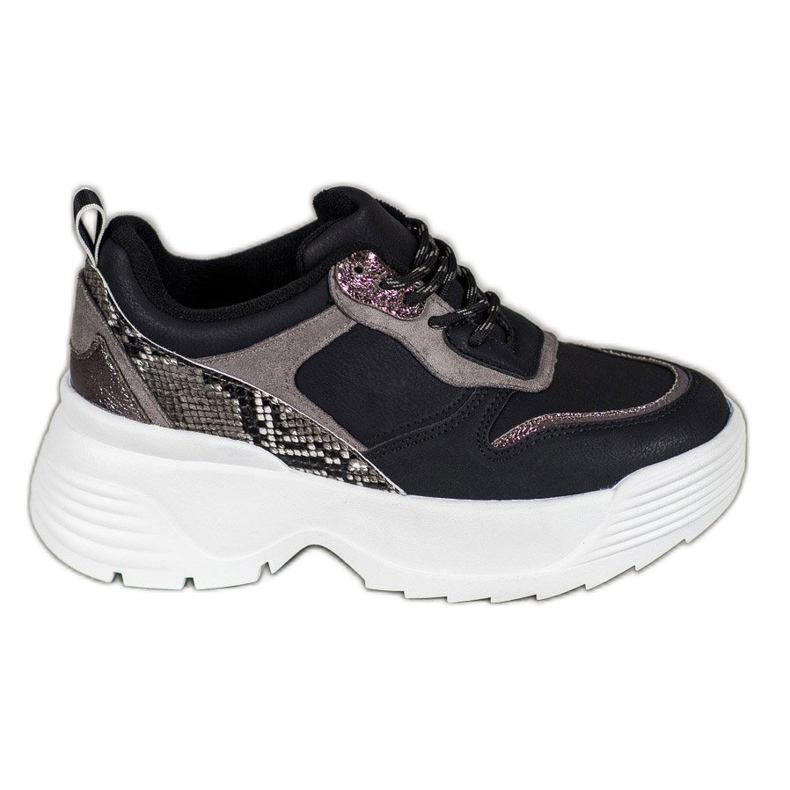 Snekaers na platformě VICES černá