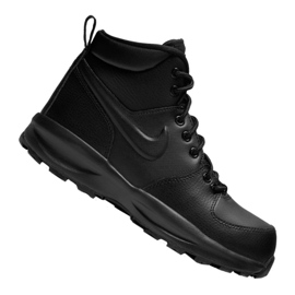Boty Nike Manoa Ltr Gs Jr BQ5372-001 černý
