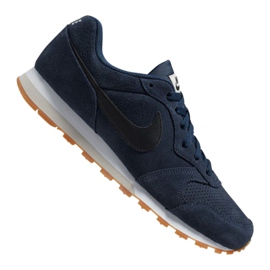 Boty Nike Md Runner 2 Suede M AQ9211-401 námořnická modř