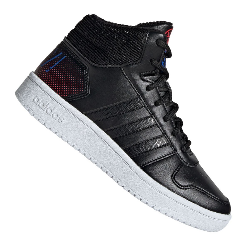 Boty Adidas Hoops Mid 2.0 Jr EE8547 černá