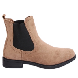 Béžové boty Jodhpur B-6856 Khaki béžový