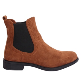 Hnědé boty Jodhpur B-6856 Camel hnědý