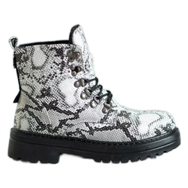 SHELOVET Krajkové upínáky bílý vícebarevný