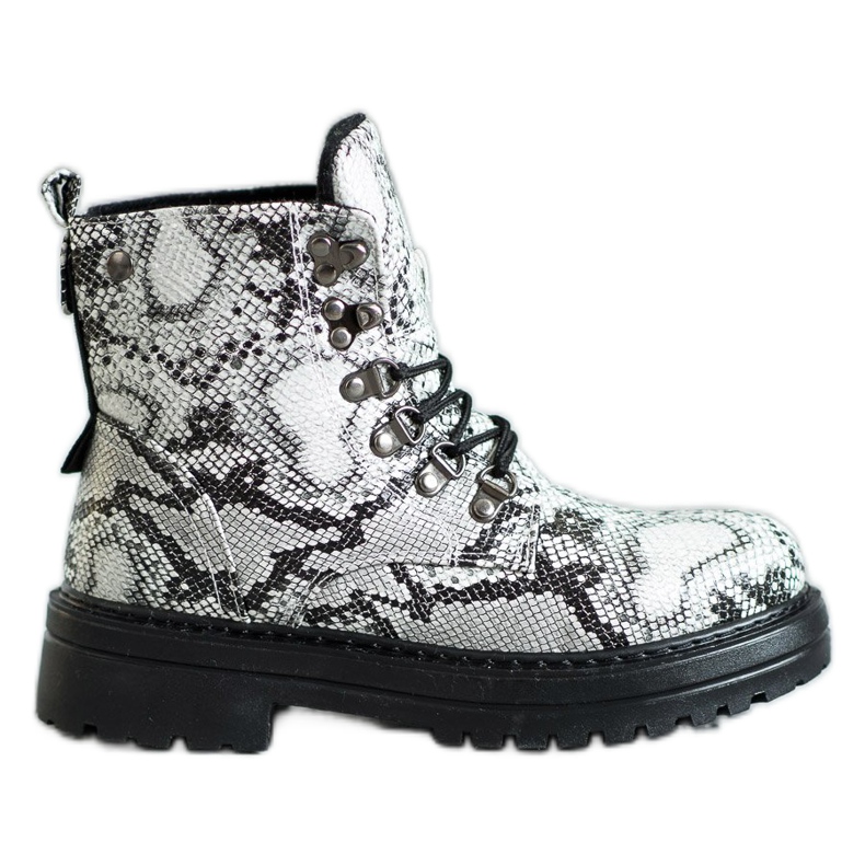 SHELOVET Krajkové upínáky bílý vícebarevný