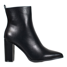 Seastar Boty z ekokůže černý