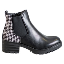 Seastar Chelsea Boty Se Vzorem bílý černý