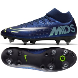 Kopačky Nike Mercurial Superfly 7 Academy Mds Sg Pro Ac M CK0014-401 námořnická modř námořnická modř