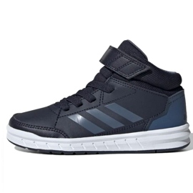 Boty Adidas Alkta Sport Mid Jr G27120 námořnická modř