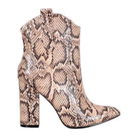 Kovbojské boty VICES hnědý