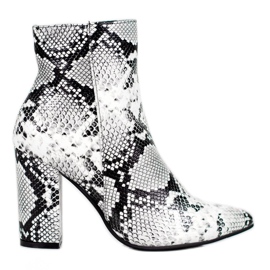Seastar Snake Print Boot bílý černý vícebarevný