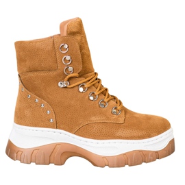 Seastar Trapery na platformě hnědý Seastar Trapery na platformě hnědý