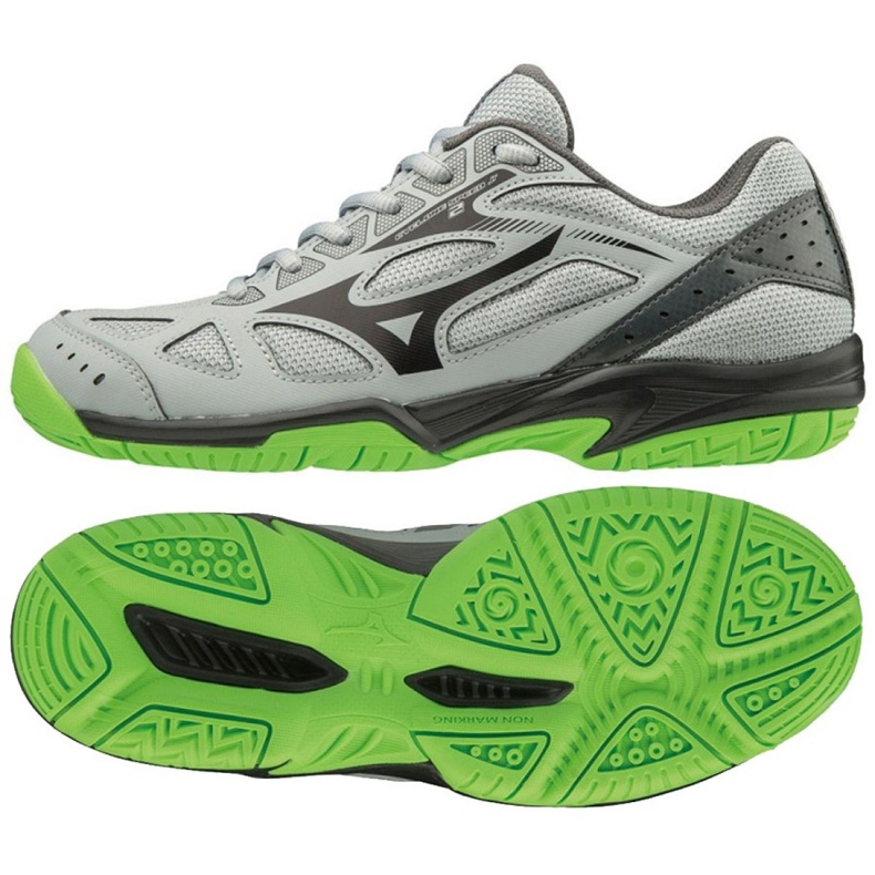Boty Mizuno Cyclone Speed ​​2 Jr V1GD191037 šedá šedá