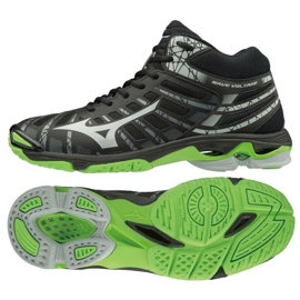 Asics Boty Mizuno Wave Voltage Mid M V1GA196537 černý černý