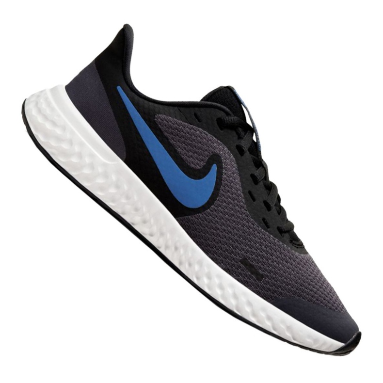 Boty Nike Revolution 5 Gs Jr BQ5671-009 černá vícebarevný